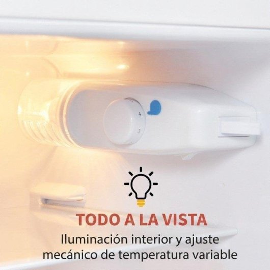 Frigorífico Dos Puertas Welltin Retro Defrost 105,5cm 92L D Rojo