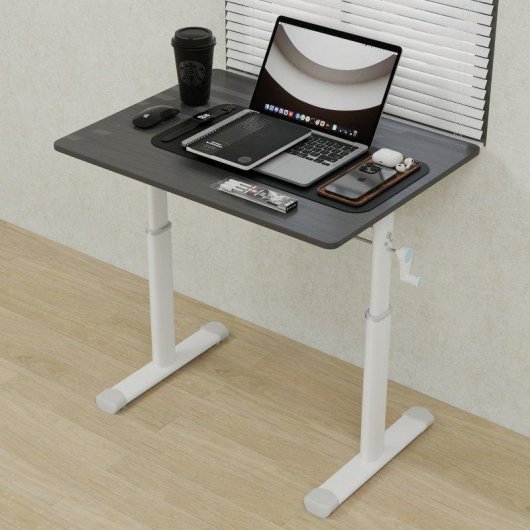 Escritorio Regulable Welltin W3301 80x60 cm Altura Ajustable Multiusos