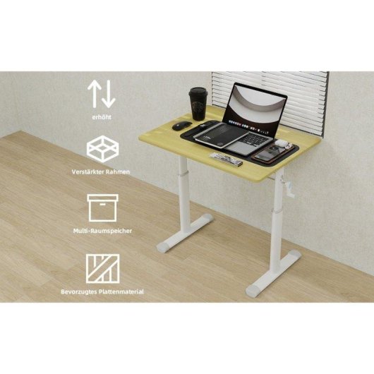 Bureau Welltin W3301 80x60cm Reglable