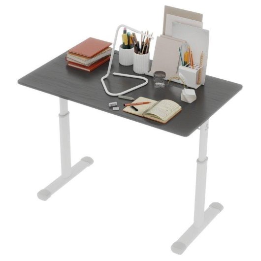 Bureau Welltin W3301P338384 Compact Hauteur Reglable 100x60 cm