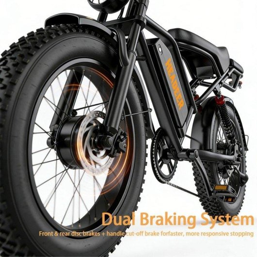 Vélo Électrique Headeer BK20 750W 48V 20Ah 45-80km