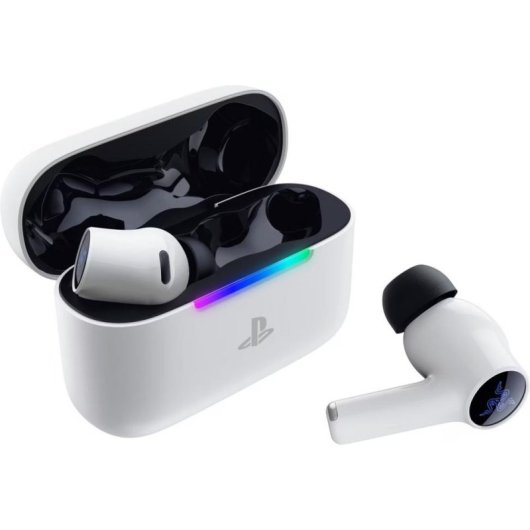 Auriculares Razer Hammerhead V3 X HyperSpeed sem fios Bluetooth RF gaming branco