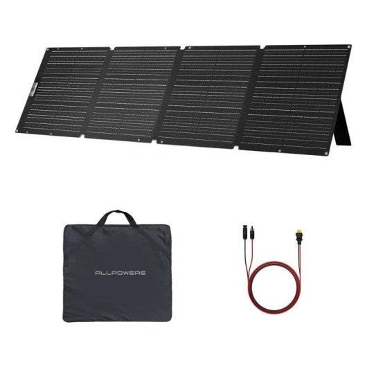 Painel Solar Allpowers SE200 200W Dobrável Portátil IP68