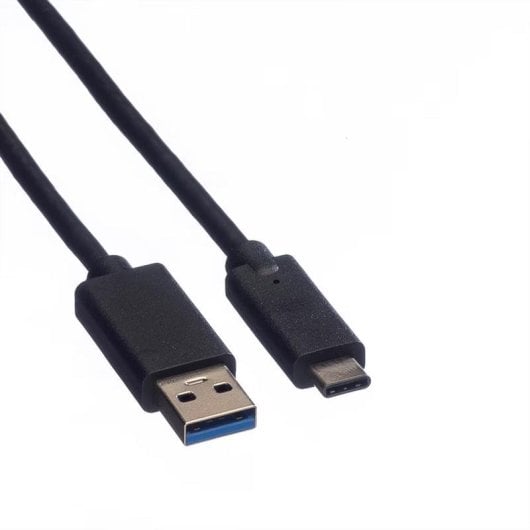 Cable USB 3.2 Gen 1 Roline USB-C a USB-A 2 metros Negro