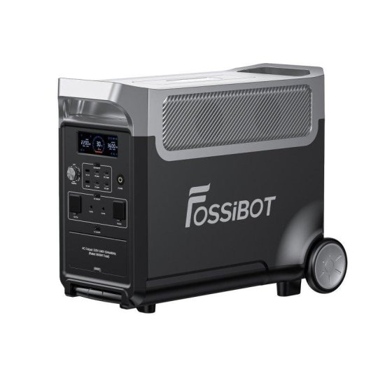 Estación de energía Fossibot F3600 Pro 3840Wh 9 puertos AC, DC y USB Batería LiFePO4 Carga rápida