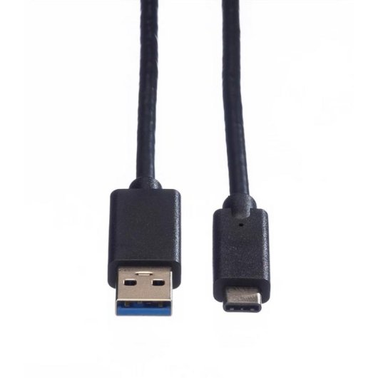 Cabo USB-C Roline 3.2 Gen 1 2 m Preto SuperSpeed