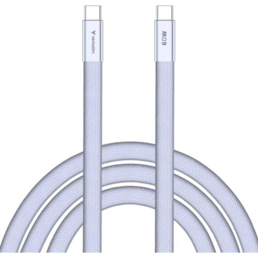 USB-C Kabel Verbatim 30275 Lila 1,2 m 60 W Power Delivery