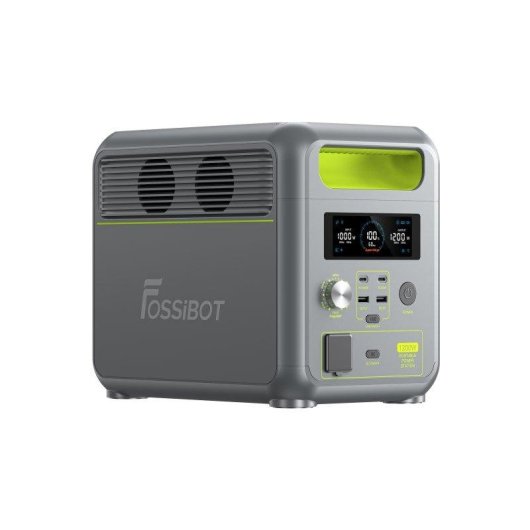 Station d’énergie Fossibot F1200 1024Wh 3 ports AC, USB-A et USB-C Batterie LiFePO4 Protection BMS