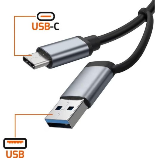 Hub LinQ 7 ports 5 Gbps USB-C modèle IT7808 avec lecteur SD