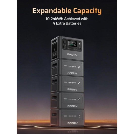 Station d’énergie AFERIY P280-B 2048Wh Ports USB-A et Type-C Batterie LiFePO4