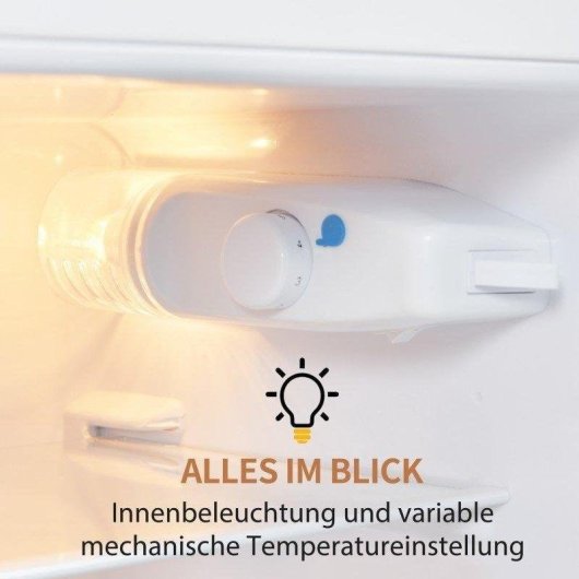 Frigorífico Dos Puertas Welltin Retro Defrost 105,5cm 92L D Blanco