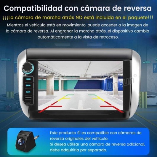 Autoradio JUNSUN Peugeot 208/2008 Android 15 8" 2+64GB CarPlay GPS