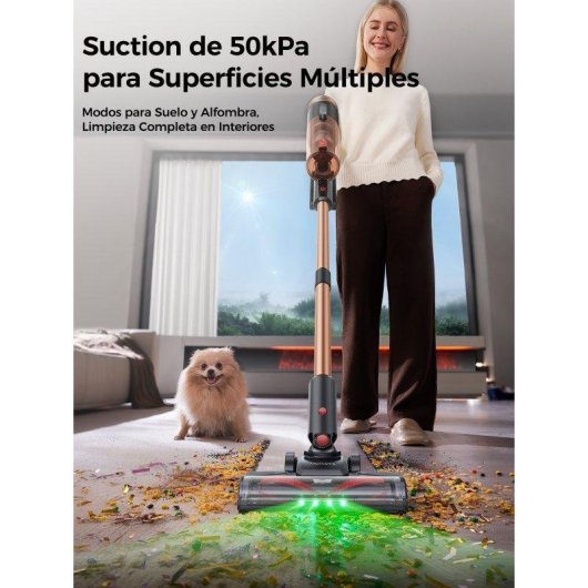 Aspirapolvere senza Fili Proscenic 550W 50 min 50 kPa Anti-groviglio Animali