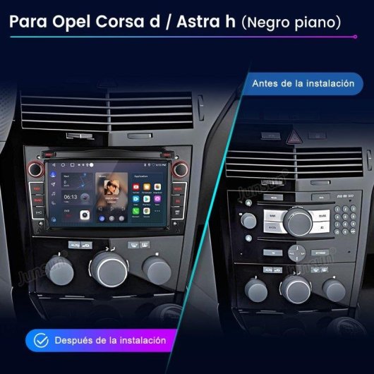 Autoradio JUNSUN 7" Android 15 2+64GB Carplay GPS Opel