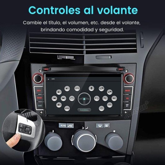 Autoradio JUNSUN 7" Android 15 2+64GB Carplay GPS Opel