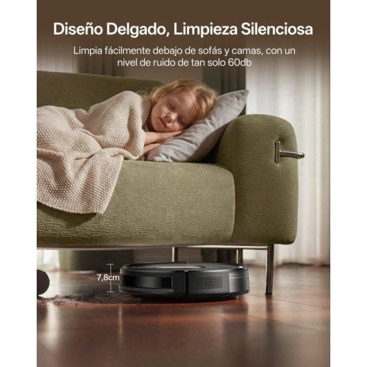 Robot Aspirador Vactidy W8 Navegación Inteligente 5.000 Pa Potente Succión