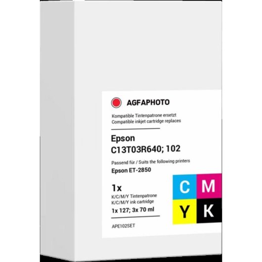 Cartucho de tinta AGFAPHOTO compatible con impresoras Epson