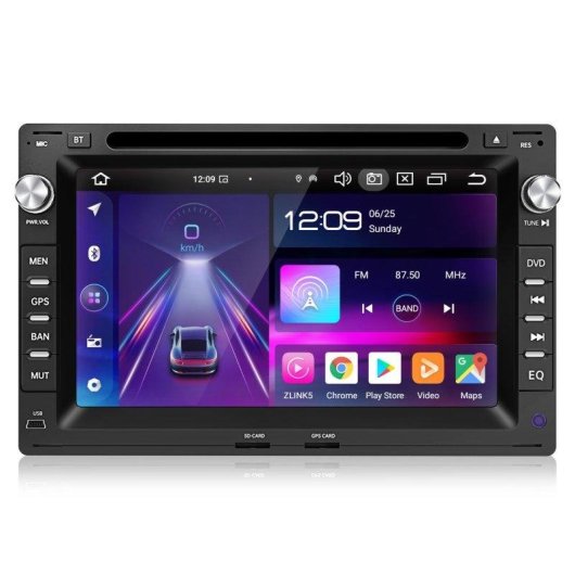 Autoradio JUNSUN 7'' Android 15 Octa Core GPS