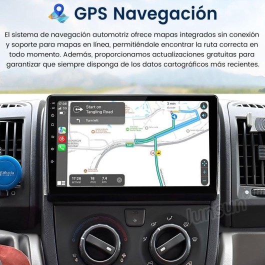 Autoradio JUNSUN 2+64GB Android 15 CarPlay