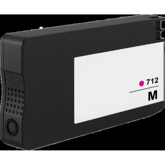 Cartucho de tinta AGFAPHOTO APHP712M magenta compatible para impresoras HP
