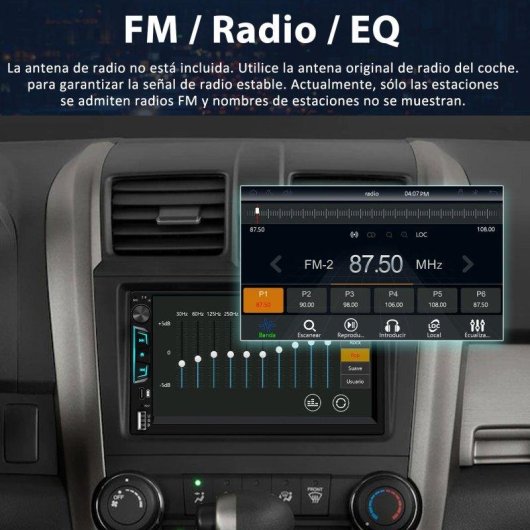 2DIN Autoradio JUNSUN CarPlay und Android Auto kabellos