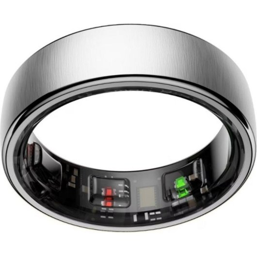 Smart Ring Nolatr N1S10 Größe 10 Bluetooth IP68 7 Tage iOS/Android Silber