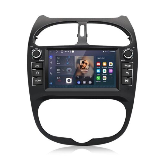 JUNSUN Autoradio 2+64GB Android 15 GPS CarPlay Bluetooth