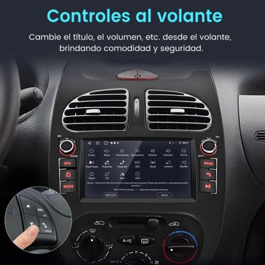 JUNSUN Autoradio 2+64GB Android 15 GPS CarPlay Bluetooth