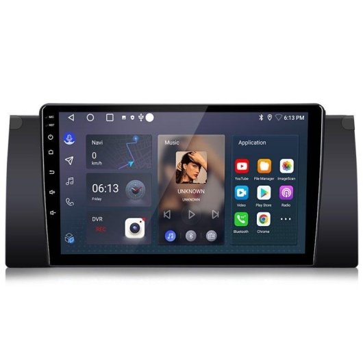 Autoradio JUNSUN Android 15 CarPlay GPS Navigation