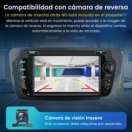 Android 15 Autoradio 2+64gb fuer Seat Ibiza IV 6J