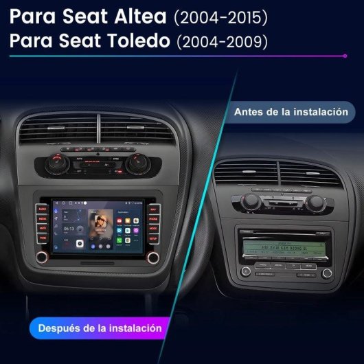 Autoradio JUNSUN 7 Zoll Android 15 CarPlay GPS