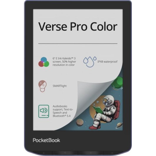 E-Book PocketBook Verse Pro Color WiFi 6" 16GB Violett