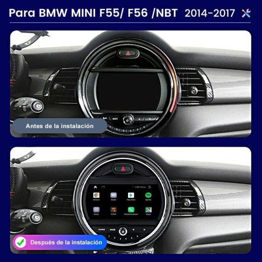 Autoradio JUNSUN 4+64GB Android 15 Octa Core CarPlay