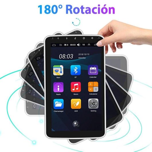 Autoradio 1DIN JUNSUN 10,1 Zoll Android 15 CarPlay GPS