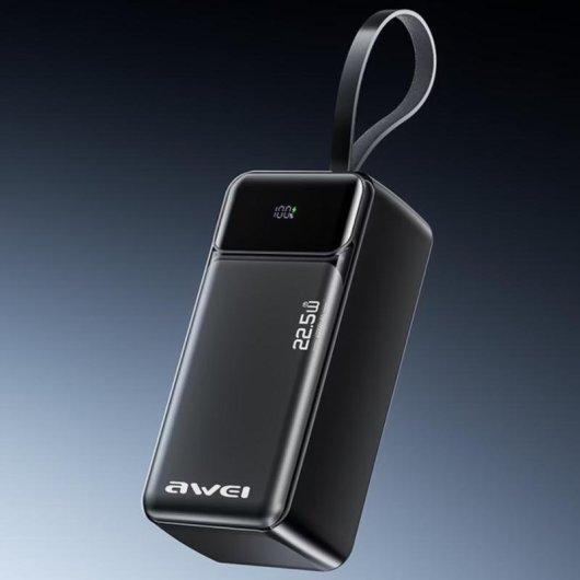Powerbank PA-105 Awei 40000 mAh Ricarica rapida 22,5 W