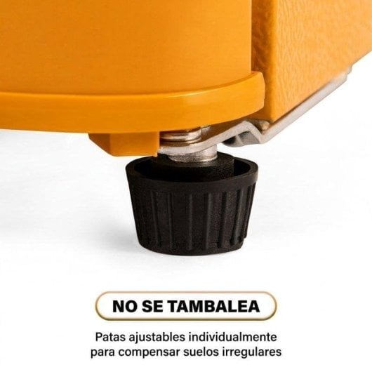 Koelkast Mini Rolipo ES310549GAA Defrost 88,8cm 60L E Geel