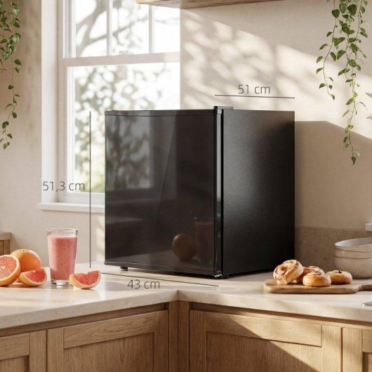 Frigorífico Mini Rolipo T3323P474913 Termostato 51 cm 44 L Negro