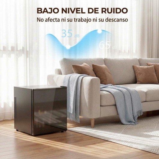 Frigorífico Mini Rolipo T3323P474913 Termostato 51 cm 44 L Negro