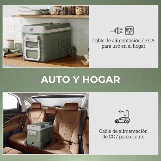 Frigorífico portátil Rolipo T3323P355503 33L silencioso com compressor e rodas