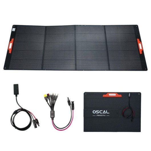 Solarpanel OSCAL PM400 Pro 400W Faltbar Tragbar IP67 Schutz