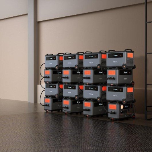 Energie-Station OSCAL BP3600 3600Wh LiFePO4 Batterie Kompatibel PowerMax 6000