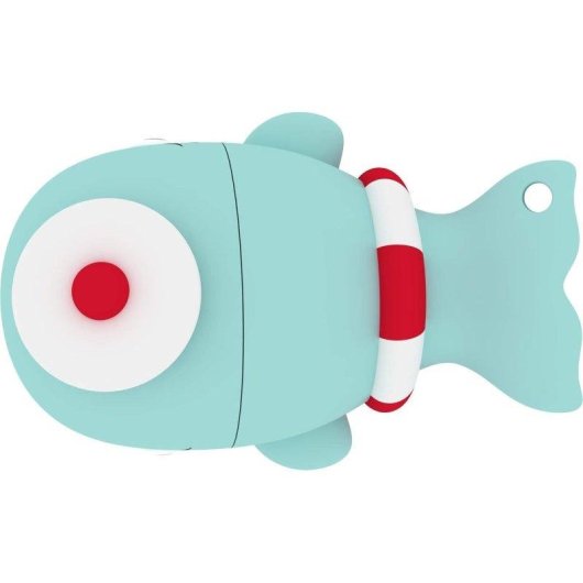 USB-Stick Emtec M337 Whale 16GB USB 2.0 3D-Design Blau