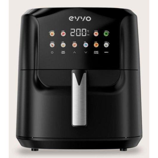 Freidora de Aire Evvo Tasty Fryer Advance 6L 1700W Doble Resistencia Panel Táctil