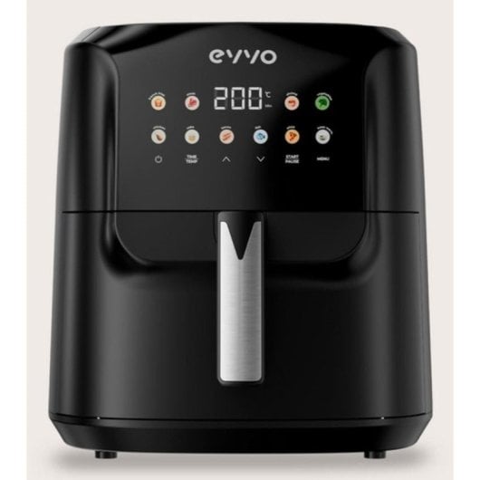 Friteuse sans Huile Evvo Tasty Fryer Advance 8L 2000W Double Résistance