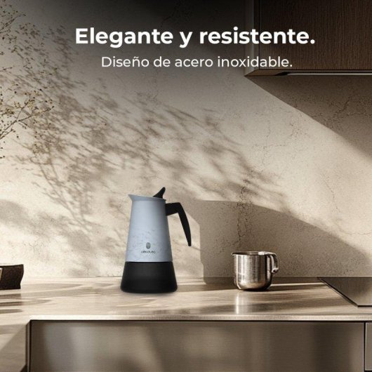 Italienische Espressokanne Cecotec Piccolina 400 Blue 0,2 L 4 Tassen Edelstahl