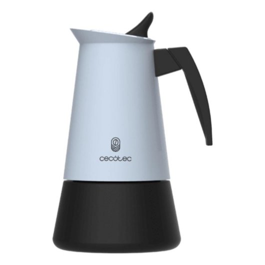 Italienische Espressokanne Cecotec Piccolina 400 Blue 0,2 L 4 Tassen Edelstahl