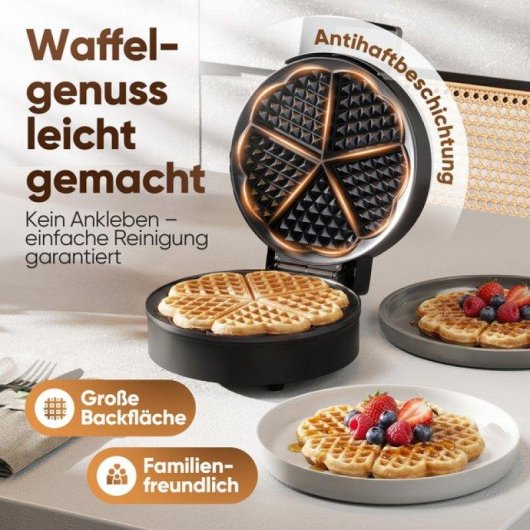 Gofriera ProfiCook PC-WA 1314 20 cm antihaftbelag