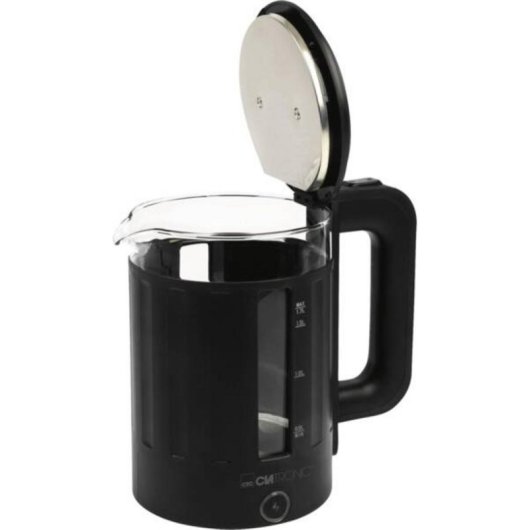 Wasserkessel elektrisch Clatronic WK 3837 G Glas 1,7 l