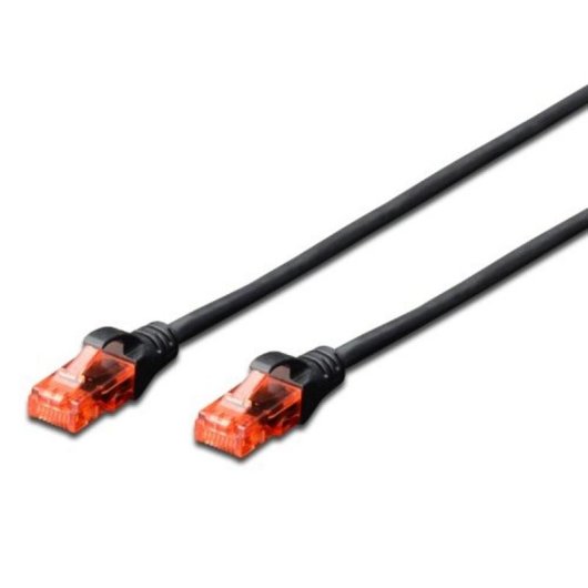 Netzwerkkabel Ewent IM1014 Cat6 U/UTP 2m Schwarz