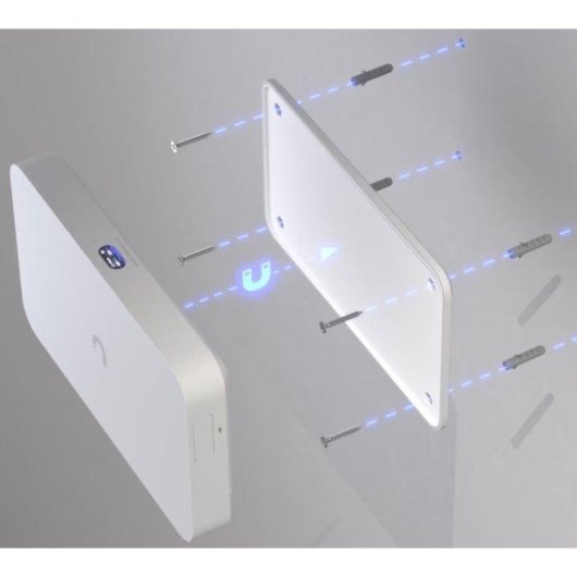 Support mural Ubiquiti pour Gateway UCG-Fiber UXG-Fiber blanc 23 cm
